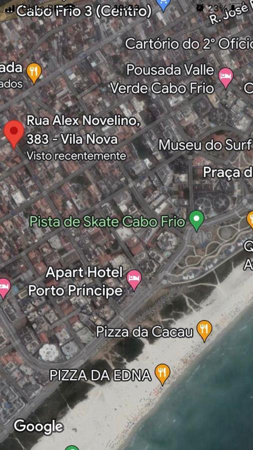 Apartamento à 500m da Praia do Forte! Cabo Frio Esterno foto